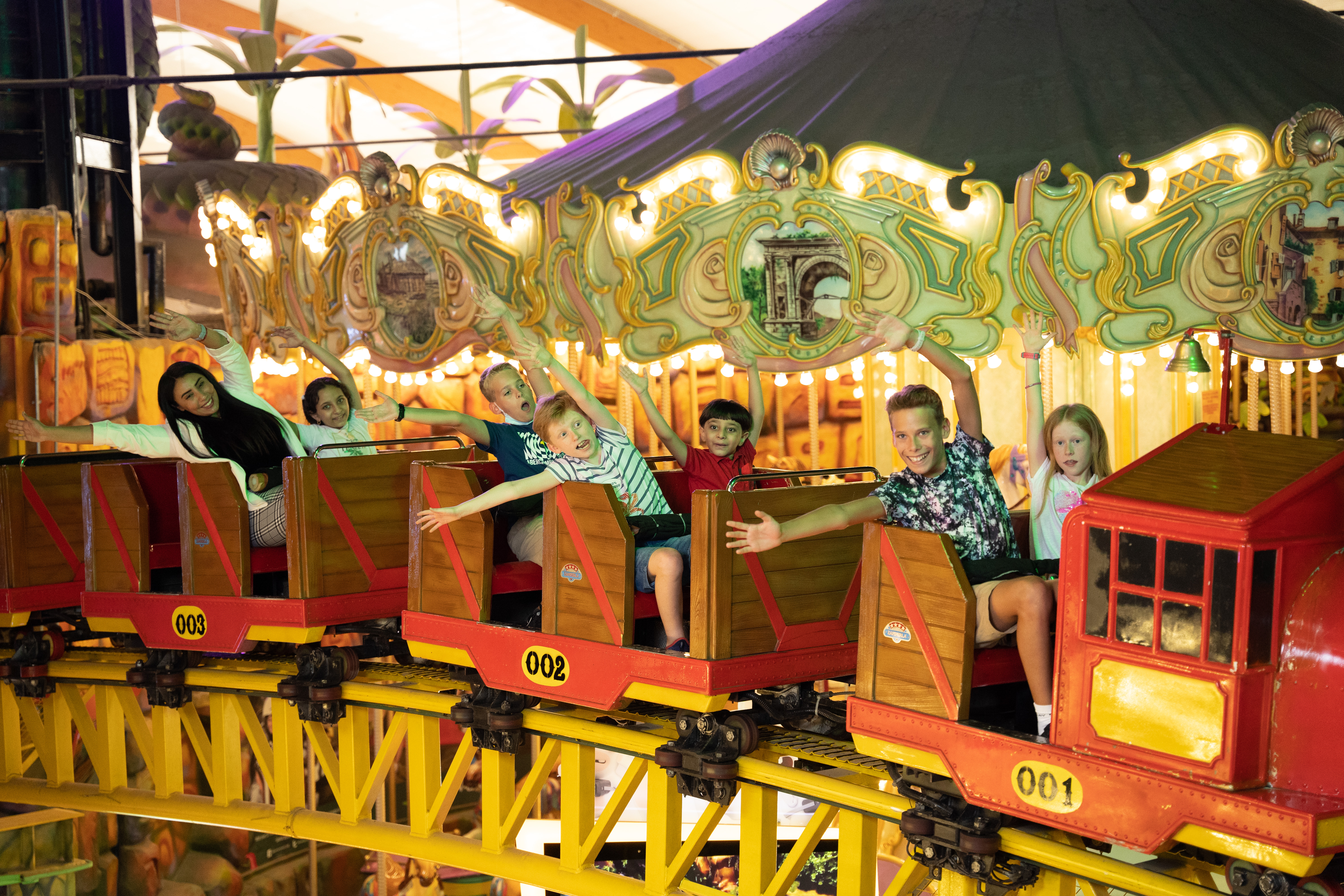 قطار الغابة